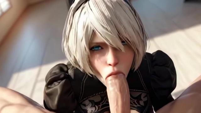 Горничная сосет и ездит на члене в режиме pov